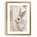 Charming Bunny - Easter Wall Art, Easter Canvas Prints, Home Decor