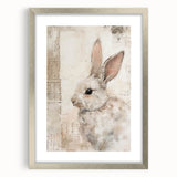 Charming Bunny - Easter Wall Art, Easter Canvas Prints, Home Decor