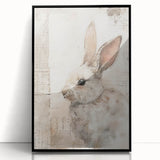 Charming Bunny - Easter Wall Art, Easter Canvas Prints, Home Decor