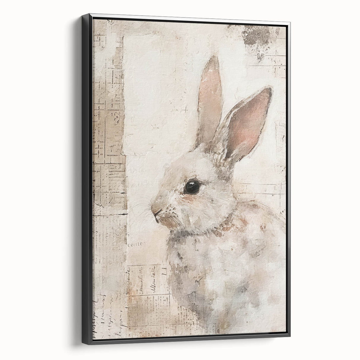 Charming Bunny - Easter Wall Art, Easter Canvas Prints, Home Decor