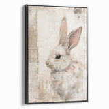 Charming Bunny - Easter Wall Art, Easter Canvas Prints, Home Decor