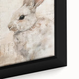 Charming Bunny - Easter Wall Art, Easter Canvas Prints, Home Decor