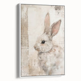 Charming Bunny - Easter Wall Art, Easter Canvas Prints, Home Decor