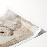 Charming Bunny - Easter Wall Art, Easter Canvas Prints, Home Decor