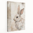 Charming Bunny - Easter Wall Art, Easter Canvas Prints, Home Decor