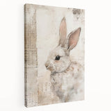 Charming Bunny - Easter Wall Art, Easter Canvas Prints, Home Decor