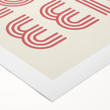 Retro Halloween Typography Wall Art - Modern Halloween Wall Decor