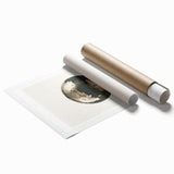 Golden Disco Ball Celebration - New Year's Eve Wall Art Print