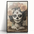 Ornate Catrina Portrait – Día de los Muertos Art Prints