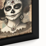 Ornate Catrina Portrait – Día de los Muertos Art Prints