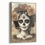 Ornate Catrina Portrait – Día de los Muertos Art Prints
