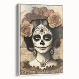 Ornate Catrina Portrait – Día de los Muertos Art Prints