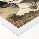 Ornate Catrina Portrait – Día de los Muertos Art Prints