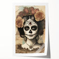 Ornate Catrina Portrait – Día de los Muertos Art Prints