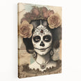 Ornate Catrina Portrait – Día de los Muertos Art Prints
