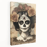 Ornate Catrina Portrait – Día de los Muertos Art Prints