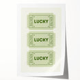 Lucky Ticket Irish Wall Art - St. Patrick’s Day Decorations