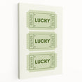 Lucky Ticket Irish Wall Art - St. Patrick’s Day Decorations
