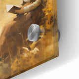 Autumn Reading Scene - Thanksgiving Wall Hangings Print