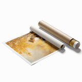 Autumn Reading Scene - Thanksgiving Wall Hangings Print