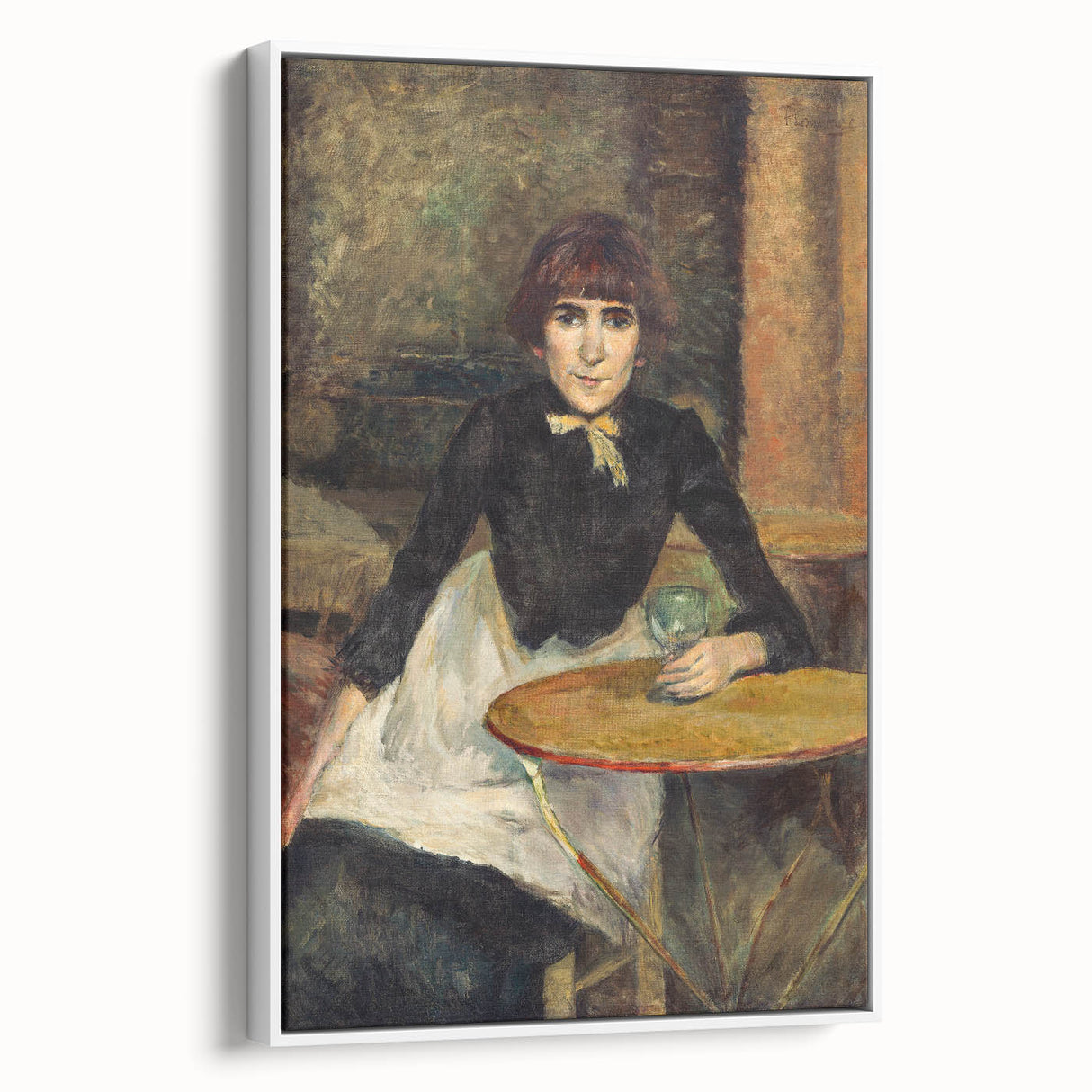 A la Bastille - Parisian Portrait by Toulouse-Lautrec