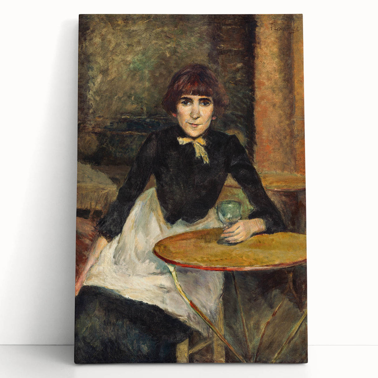 A la Bastille - Parisian Portrait by Toulouse-Lautrec