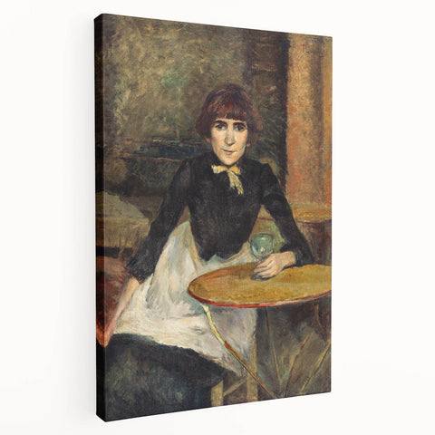 A la Bastille - Parisian Portrait by Toulouse-Lautrec