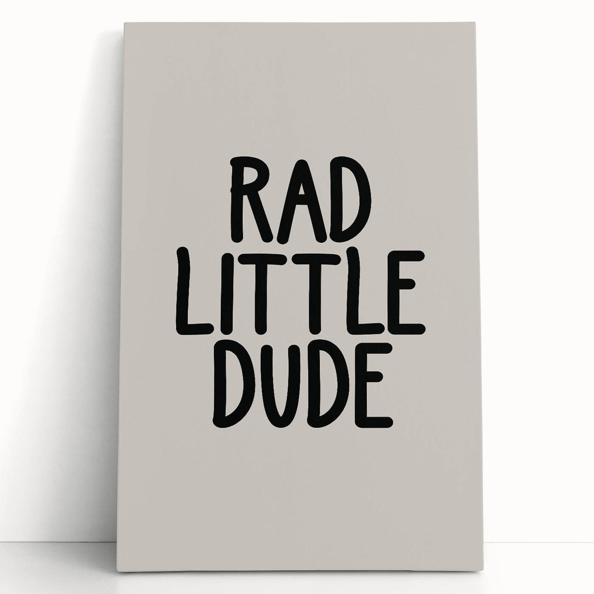 Rad Little Dude - Boys Wall Art Kids Room Decor