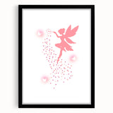Magical Fairy Girls Room Wall Art – Fantasy Nursery Print