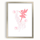 Magical Fairy Girls Room Wall Art – Fantasy Nursery Print
