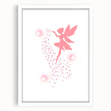 Magical Fairy Girls Room Wall Art – Fantasy Nursery Print