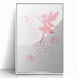 Magical Fairy Girls Room Wall Art – Fantasy Nursery Print