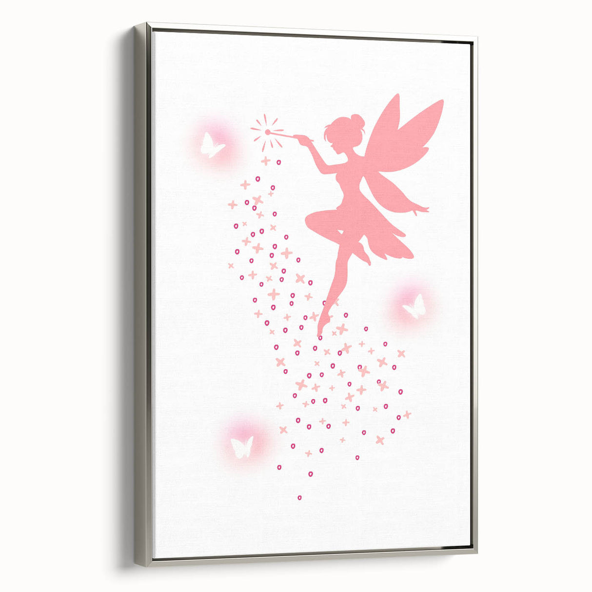 Magical Fairy Girls Room Wall Art – Fantasy Nursery Print