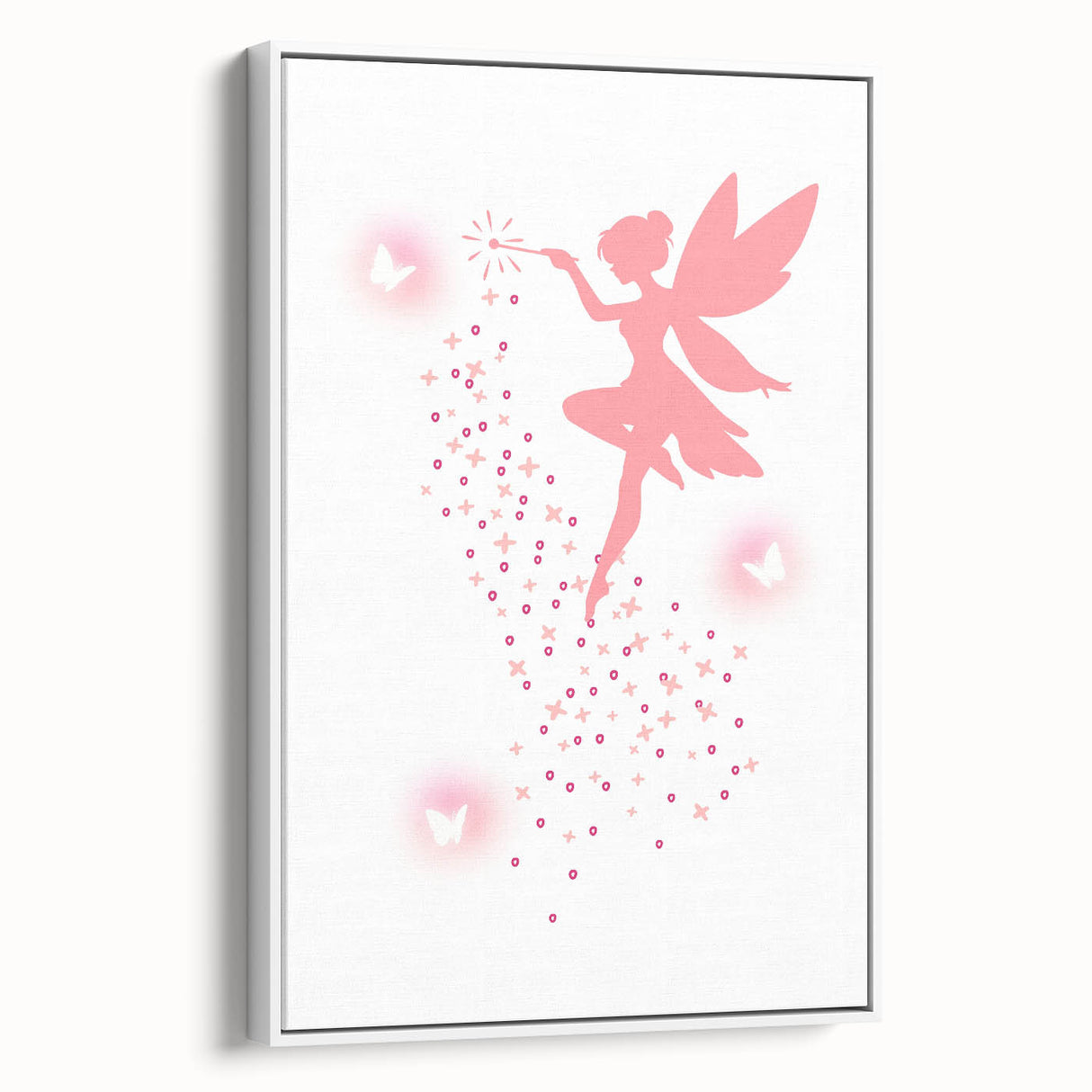 Magical Fairy Girls Room Wall Art – Fantasy Nursery Print