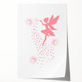 Magical Fairy Girls Room Wall Art – Fantasy Nursery Print