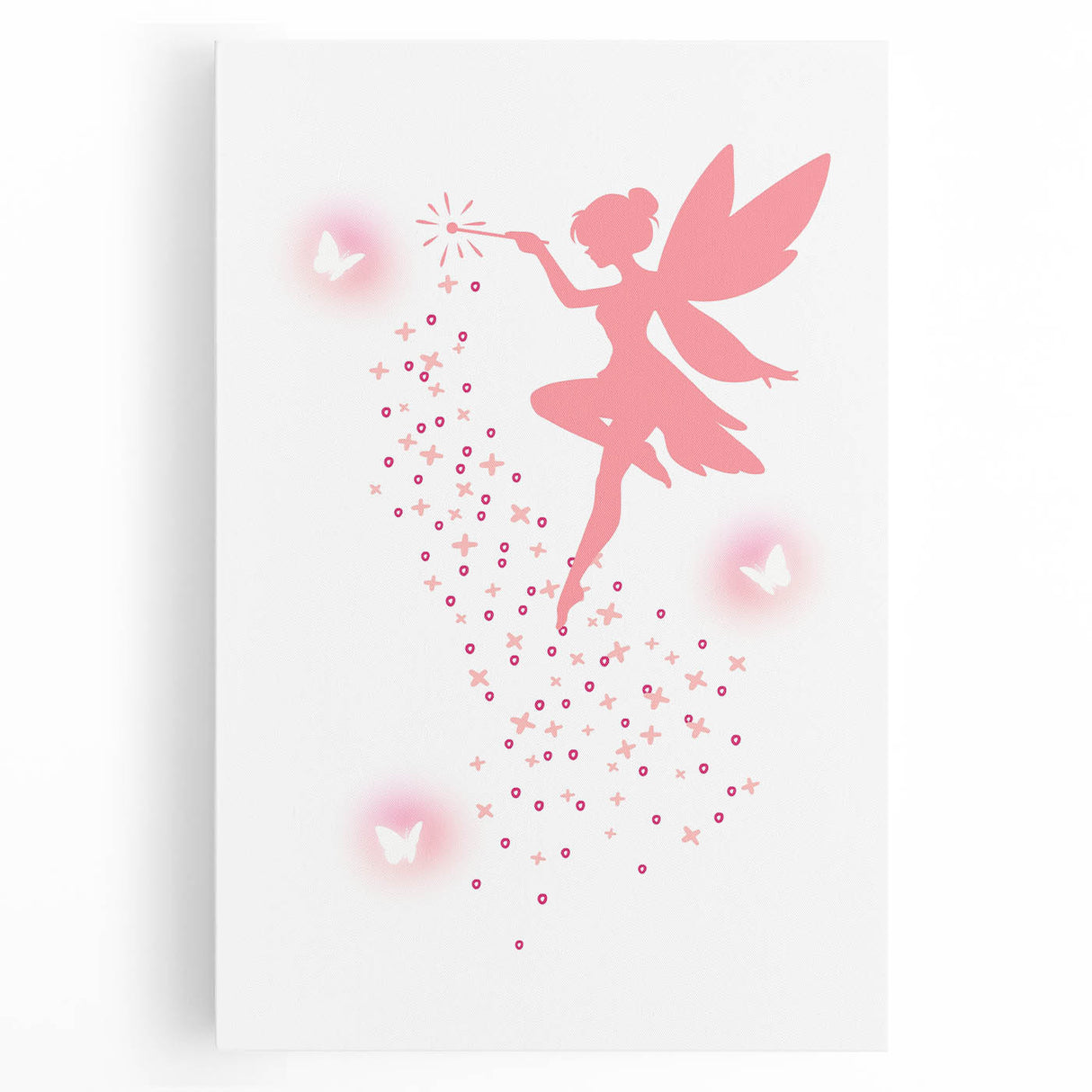 Magical Fairy Girls Room Wall Art – Fantasy Nursery Print