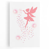 Magical Fairy Girls Room Wall Art – Fantasy Nursery Print