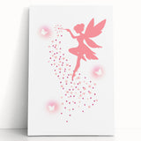 Magical Fairy Girls Room Wall Art – Fantasy Nursery Print