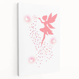 Magical Fairy Girls Room Wall Art – Fantasy Nursery Print