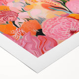 Nursery Wall Art - Coastal Canyon and Floral Landscape Print