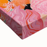 Nursery Wall Art - Coastal Canyon and Floral Landscape Print