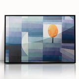 Abstract Autumn Tree - Modern Geometric Art Print by Paul Klee for Decor