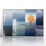 Abstract Autumn Tree - Modern Geometric Art Print by Paul Klee for Decor