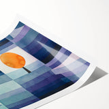 Abstract Autumn Tree - Modern Geometric Art Print by Paul Klee for Decor