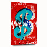 Bold Pop Art Wall Art – Graffiti-Inspired Canvas Print