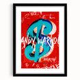 Bold Pop Art Wall Art – Graffiti-Inspired Canvas Print