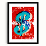 Bold Pop Art Wall Art – Graffiti-Inspired Canvas Print