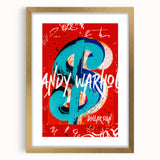 Bold Pop Art Wall Art – Graffiti-Inspired Canvas Print