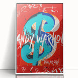 Bold Pop Art Wall Art – Graffiti-Inspired Canvas Print