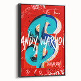 Bold Pop Art Wall Art – Graffiti-Inspired Canvas Print